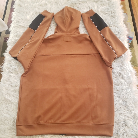 GUESS Kona Blocked Full Zip Hoodie- Large - Picture 7 of 8